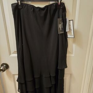 Alex Evenings Black Women's Skirt Size XL Formal Or Wesding Guest